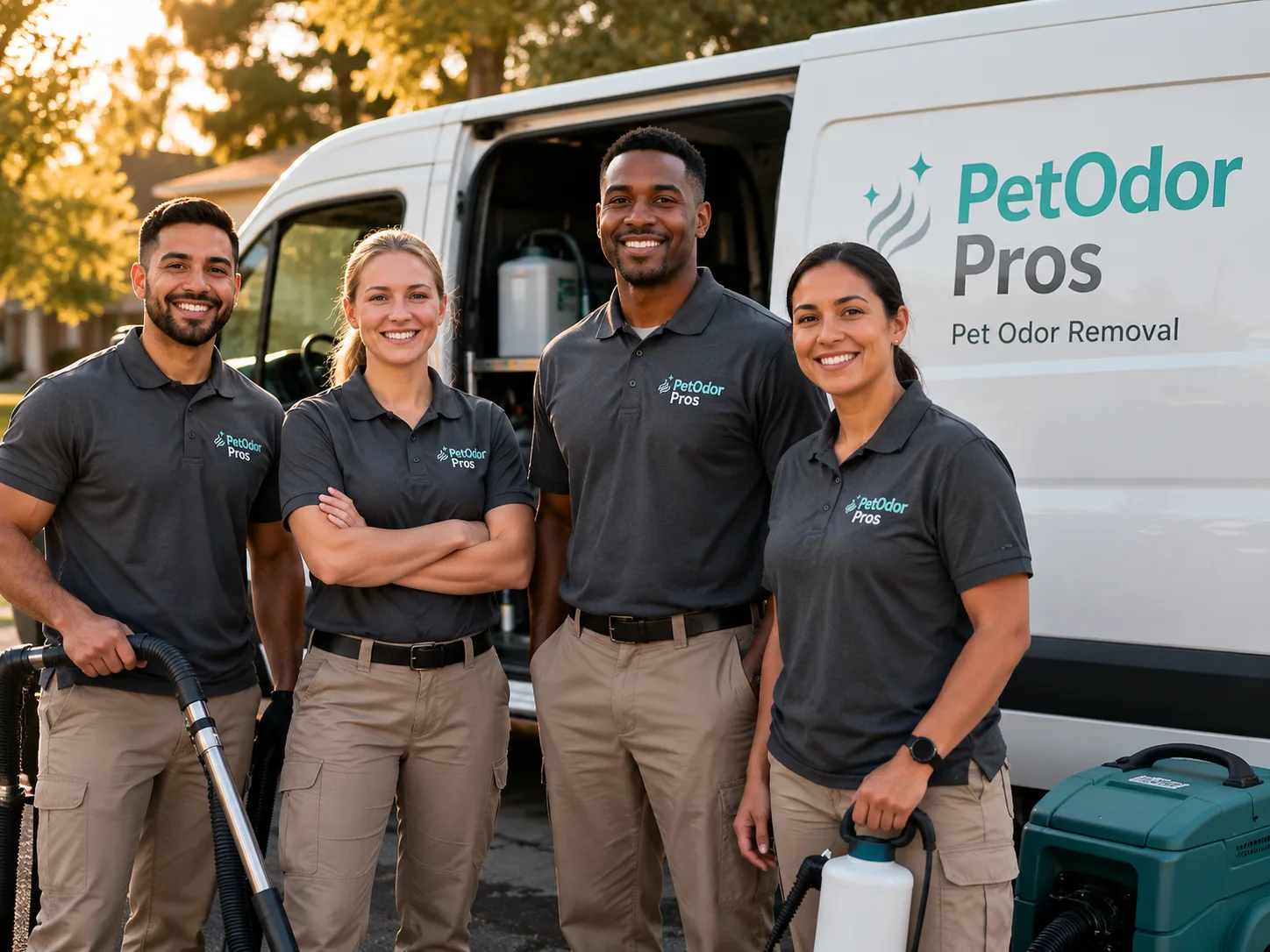 Pet Odor Removal team serving Sharon, PA